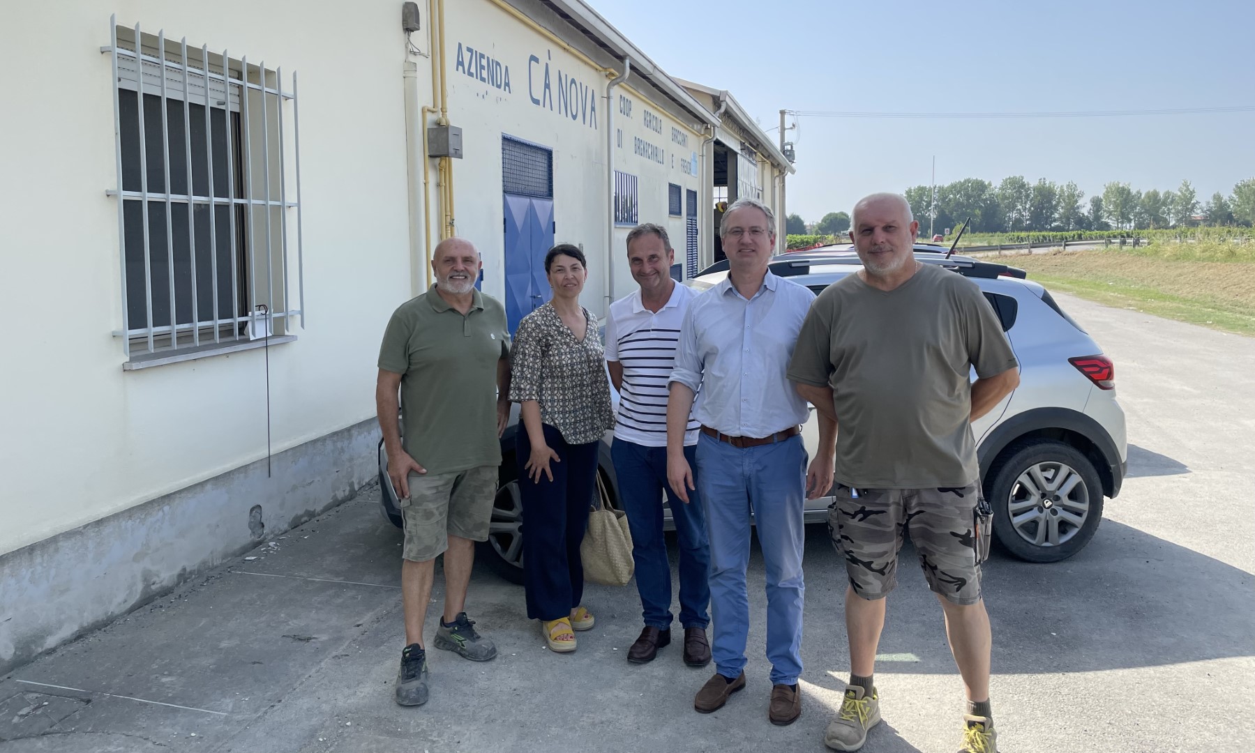 La Sindaca Proni Visita La Cooperativa Agricola Braccianti Di 
